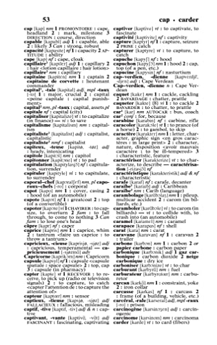 Merriam-Webster's French-English dictionary. Cover