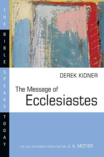 The Message of Ecclesiastes Cover
