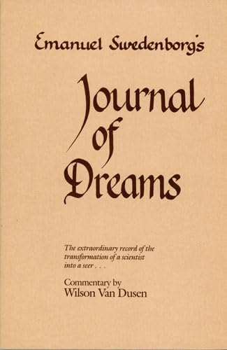 Swedenborg's journal of dreams, 1743-1744 Cover