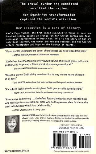 Karla Faye Tucker Set Free Cover