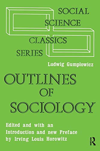 Outlines of sociology Cover