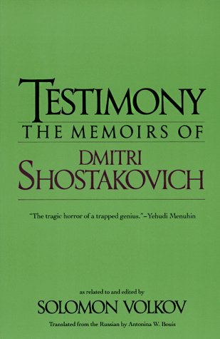 Testimony Cover