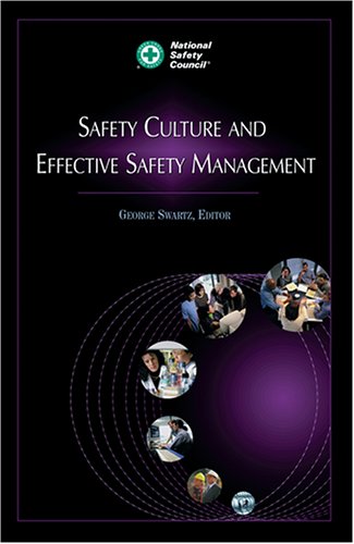 Safety culture and effective safety management Cover