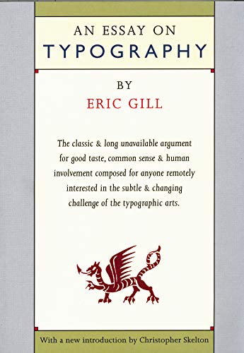 An Essay on Typography Cover