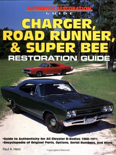 Charger, Road Runner & Super Bee restoration guide Cover