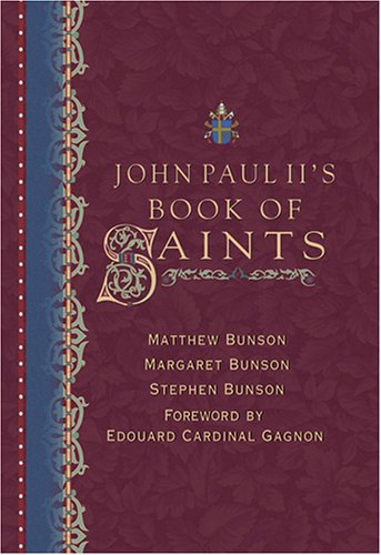 John Paul II's book of saints Cover