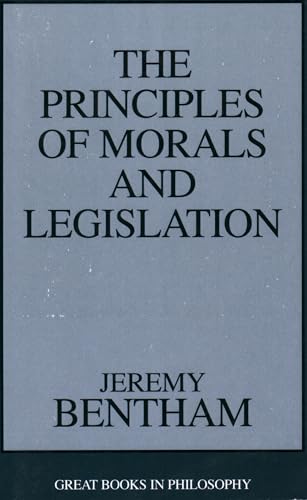 The principles of morals and legislation Cover