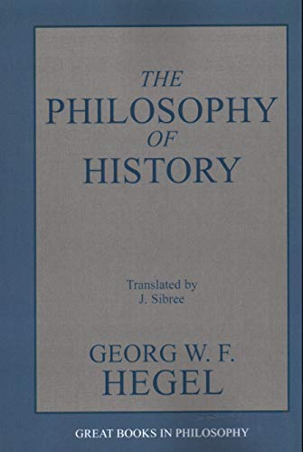 The Philosophy of History (Great Books in Philosophy) Cover