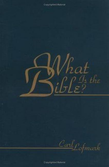 What is the Bible? Cover