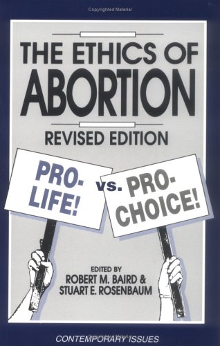 The Ethics of abortion Cover