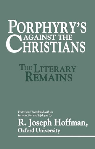 Porphyry's Against the Christians Cover