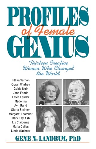 Profiles of female genius Cover