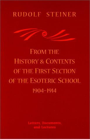 From the history and contents of the first section of the Esoteric School Cover