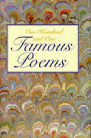 One Hundred and One Famous Poems Cover