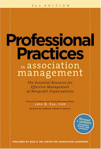 Professional practices in association management Cover