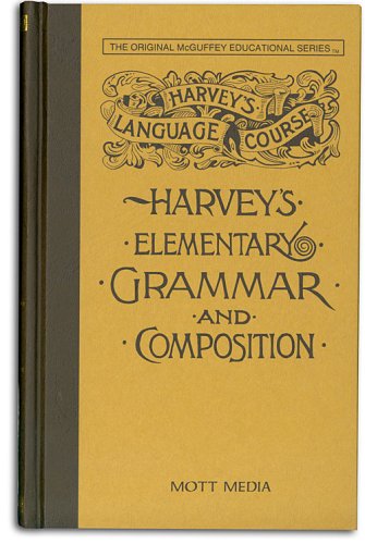 Harvey's Elementary Grammar and Composition Cover