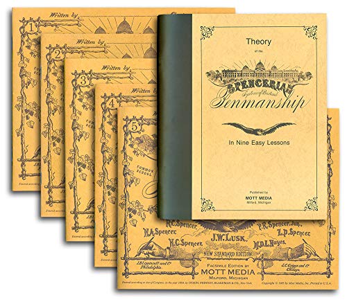 Spencerian Penmanship (Theory Book plus five copybooks) Cover