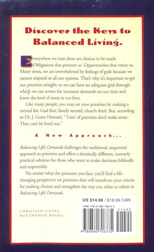 Balancing Life's Demands Cover