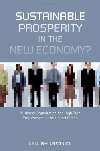Sustainable prosperity in the new economy? Cover