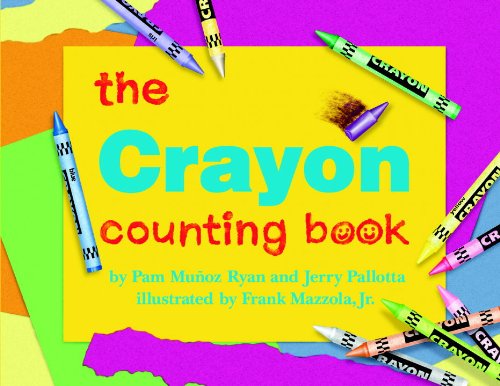 The crayon counting book Cover
