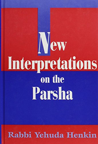 New interpretations on the parsha Cover