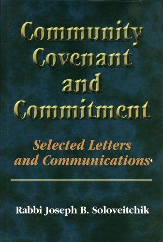Community, covenant, and commitment Cover