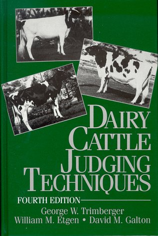 Dairy cattle judging techniques Cover
