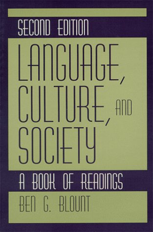 Language, culture, and society Cover