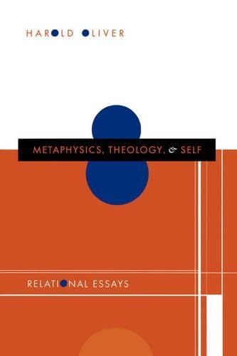 Metaphysics, Theology, And Self Cover