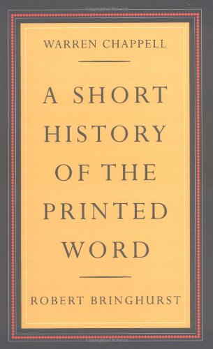 A short history of the printed word Cover