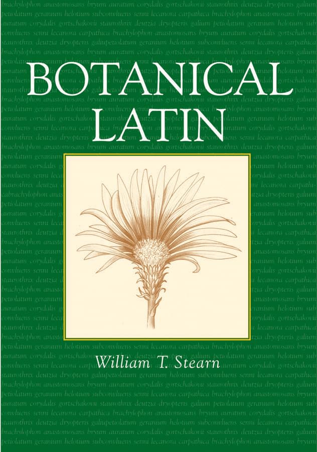 Botanical Latin Cover