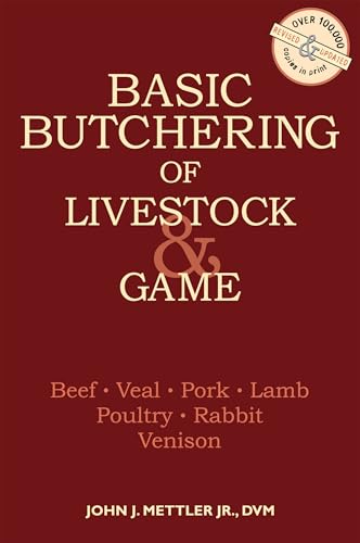 Basic butchering of livestock & game Cover