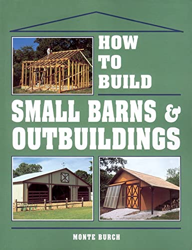 How to build small barns & outbuildings Cover
