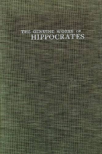 Genuine Works of Hippocrates Cover