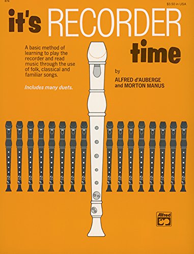It's Recorder Time Poster