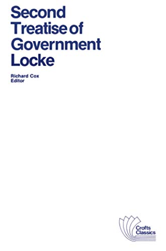 Second treatise of government Cover