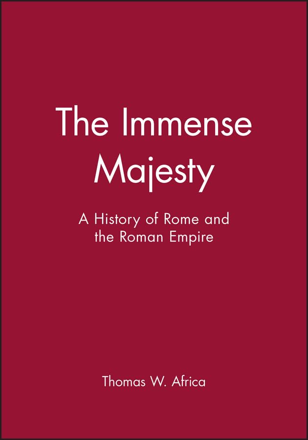 The immense majesty Cover