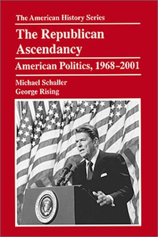 The Republican ascendancy Cover