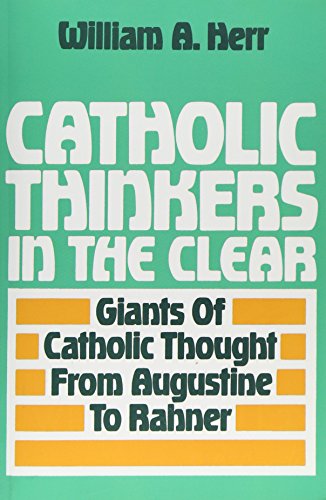 Catholic Thinkers in the Clear Cover