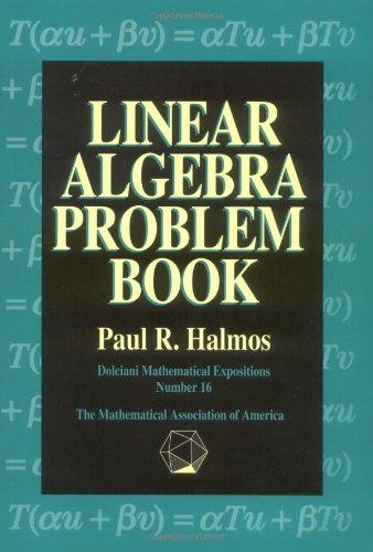 Linear algebra problem book Cover