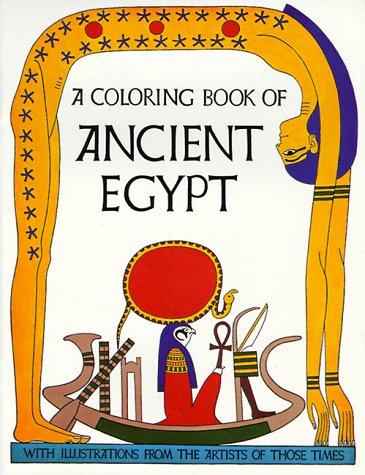 A Coloring Book of Ancient Egypt Cover