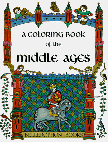 A Coloring Book of the Middle Ages Cover