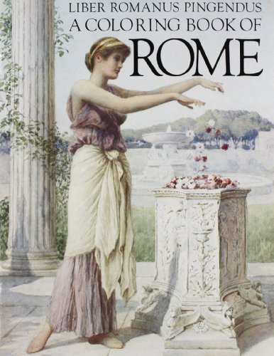 A Coloring Book of Ancient Rome Cover
