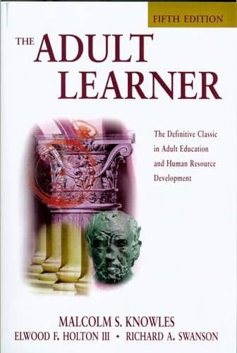 The adult learner Cover