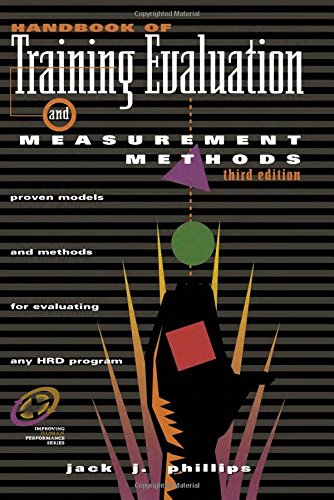 Handbook of training evaluation and measurement methods Cover