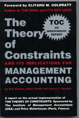 The theory of constraints and its implications for management accounting Cover