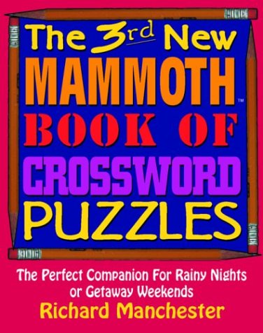 The 3rd New Mammoth Book of Crossword Puzzles Cover