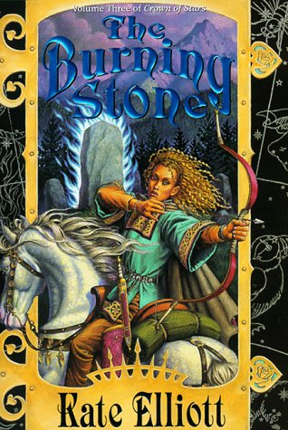 The burning stone Cover