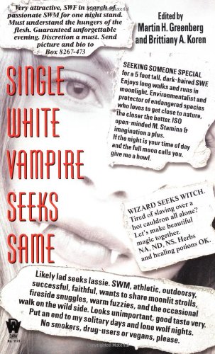 Single white vampire seeks same Cover
