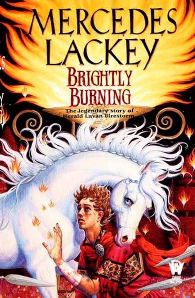 Brightly burning. Cover